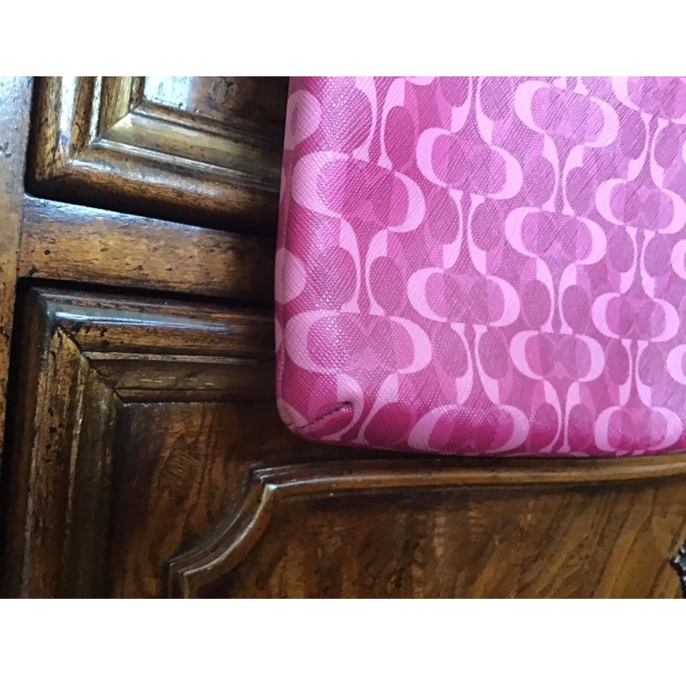 Coach Crossbody Pink Bag Python - image 3